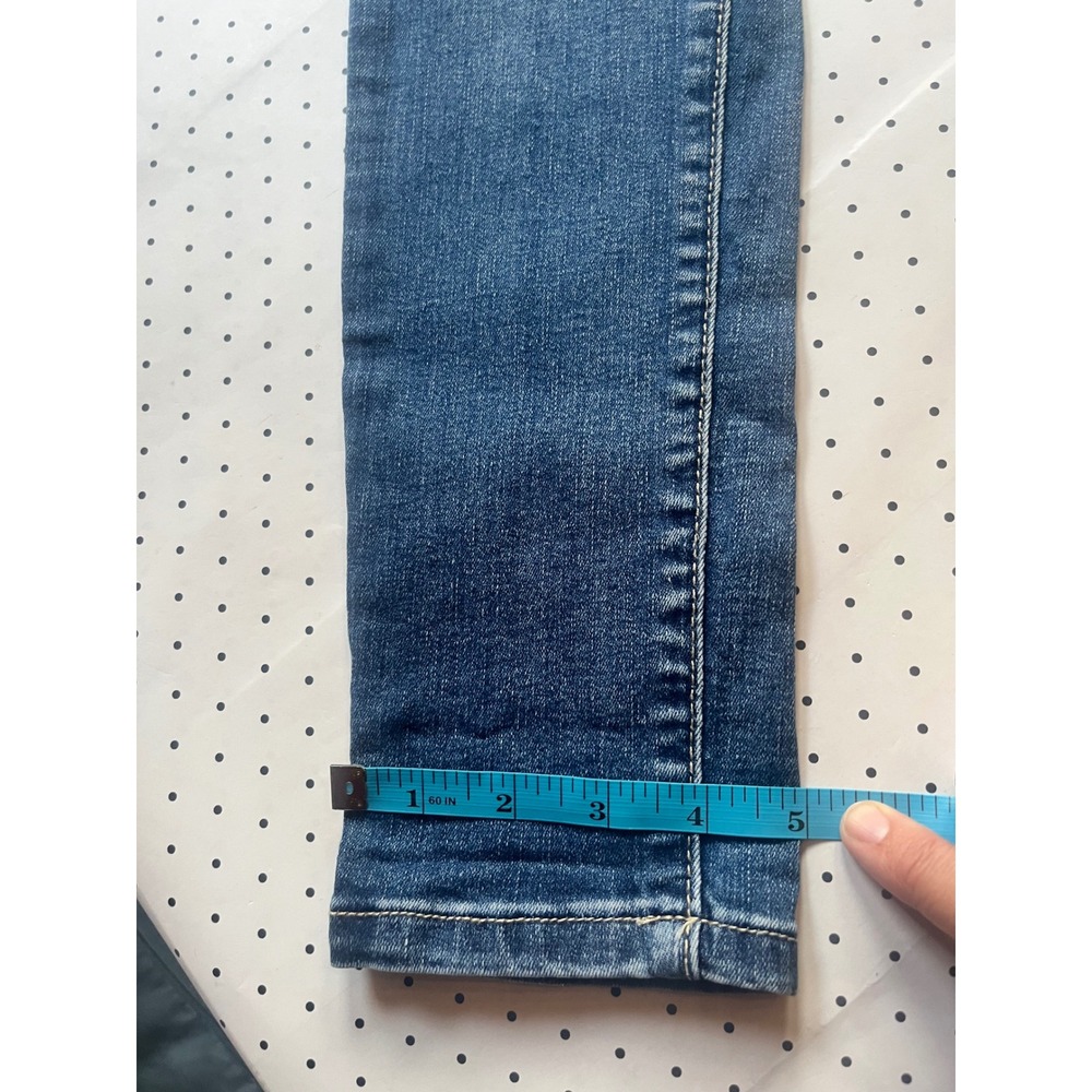 KanCan Womens Mid Rise Skinny Jeans Medium Wash Stretch KC11214CHD Size 5/26 - Picture 4 of 9